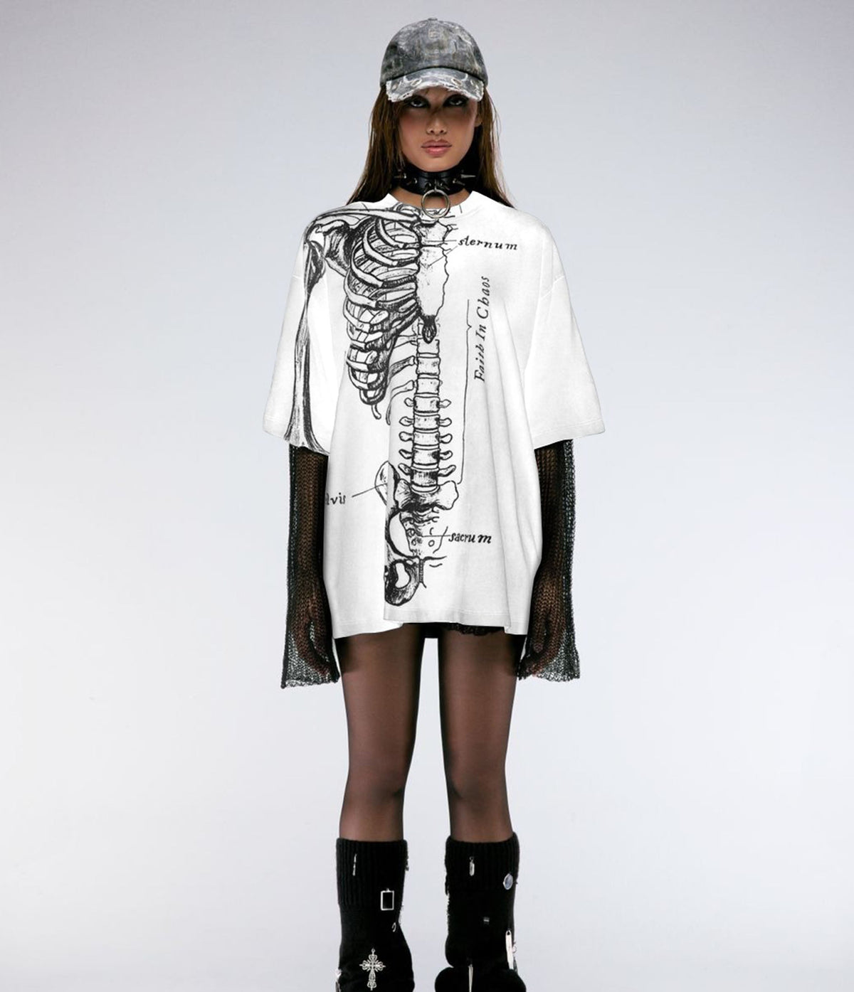 FIC X IFC WISHBONE SS TEE - WHITE