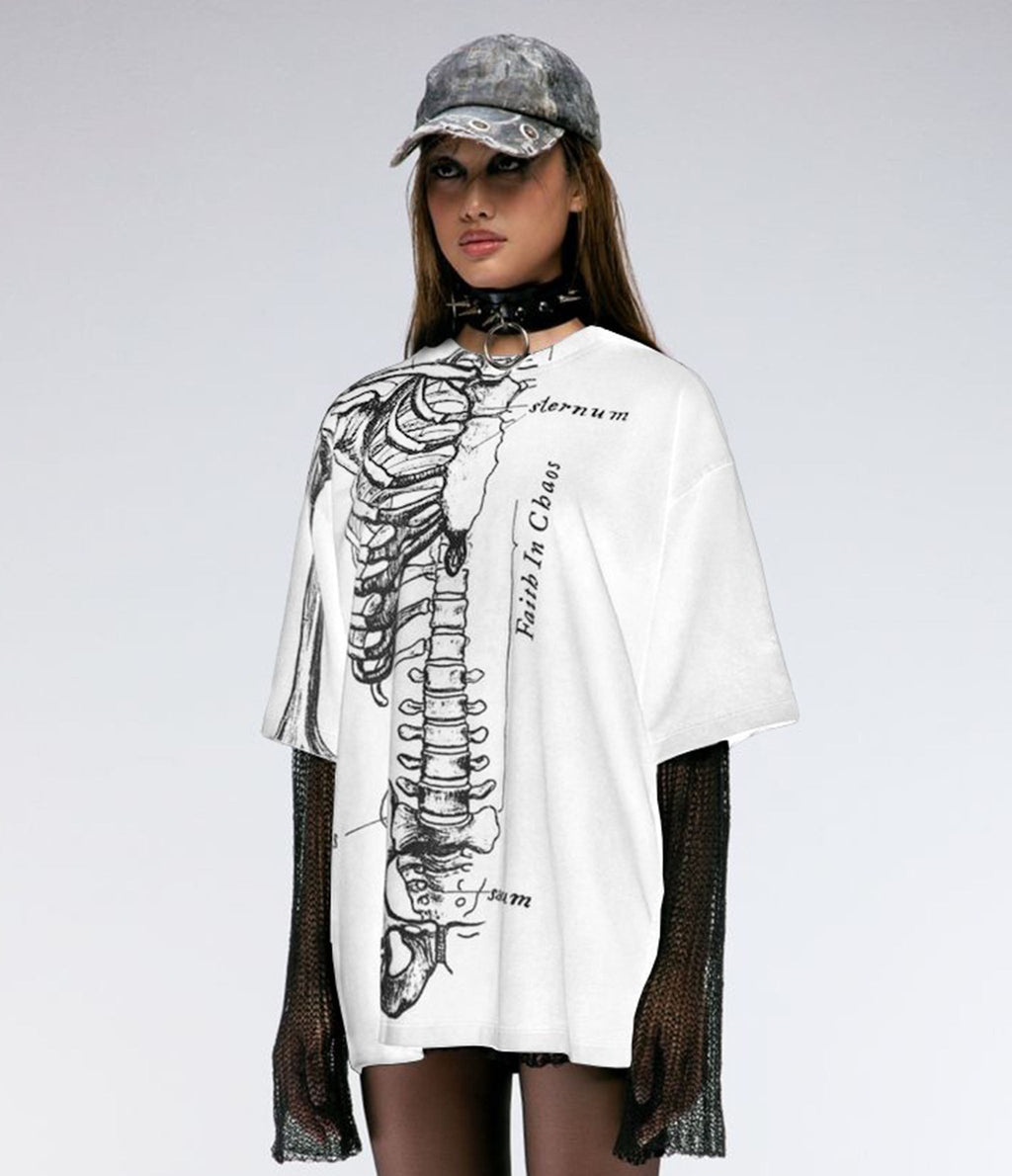 FIC X IFC WISHBONE SS TEE - WHITE